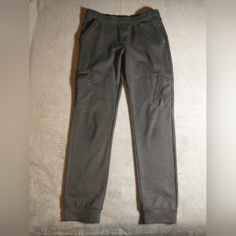 Boy's Lee Extreme Comfort Grey Pull-On Jogger Pants - Size 12/14 (L)